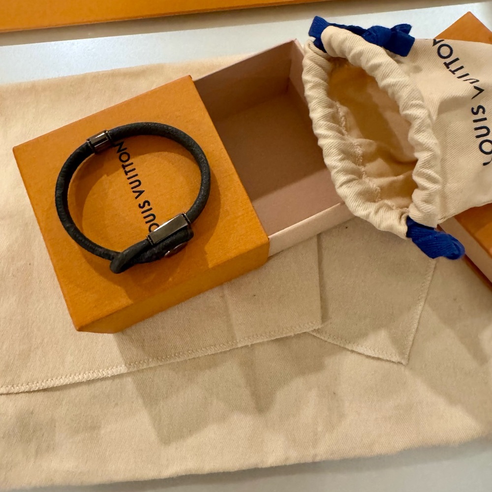 Louis Vuitton Dark Bracelet with Box